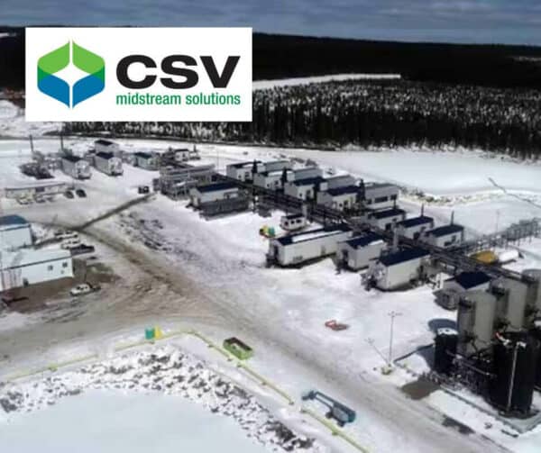 CSV Midstream Announces Resthaven gas processing plant